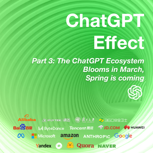 The ChatGPT Ecosystem Blooms in March, Spring is coming
