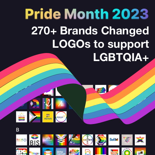 Pride Month 2023 -Brands Changed LOGOs to support LGBTQIA+ dongou.tech.jpg
