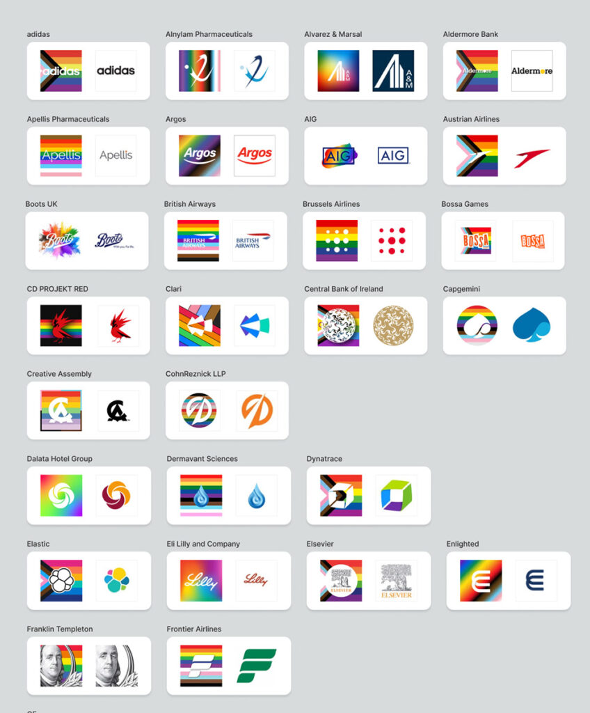 Pride Month 2023, Brands Changed LOGOs to support LGBTQIA+ Dongou