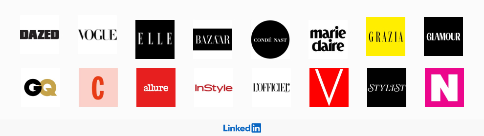 Fashion magazines changed logos to support Pride Month on LinkedIn, dongou.tech