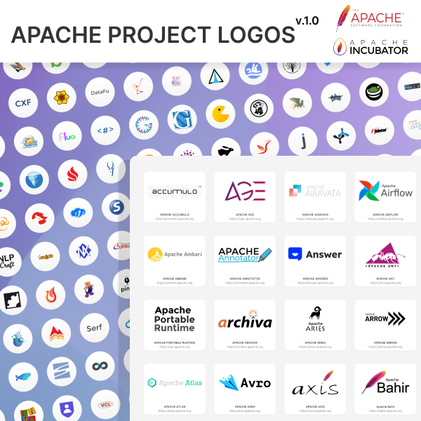 APACHE PROJECT LOGOS ICONS